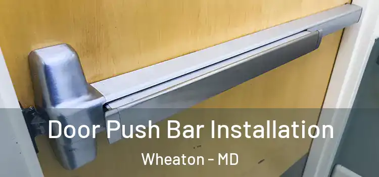  Door Push Bar Installation Wheaton - MD